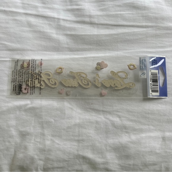 NWT Disney EK Success Cinderella Love's True Kiss Dimensional Sticker Set - Picture 2 of 5